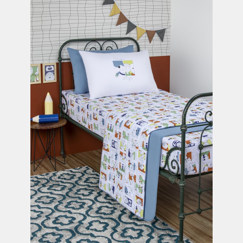 Colcha Solteiro Masculino