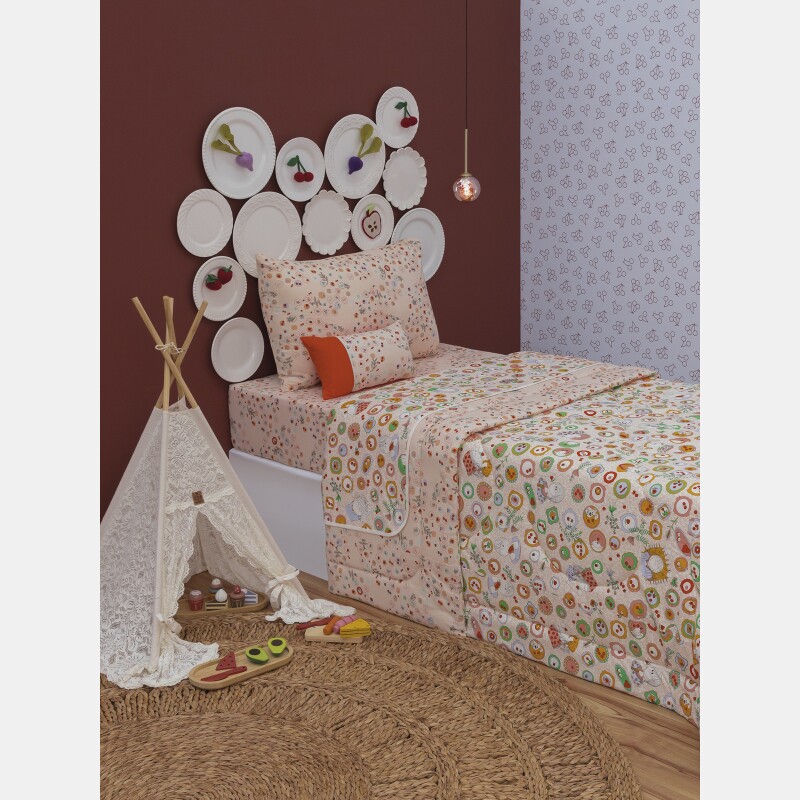 Jogo de lençol solteiro