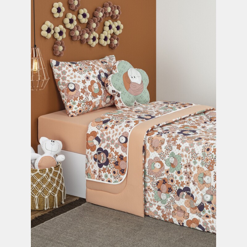 Jogo de Lençol Solteiro Feminino 