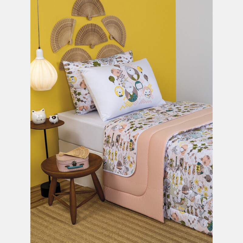 Edredom Solteiro Feminino