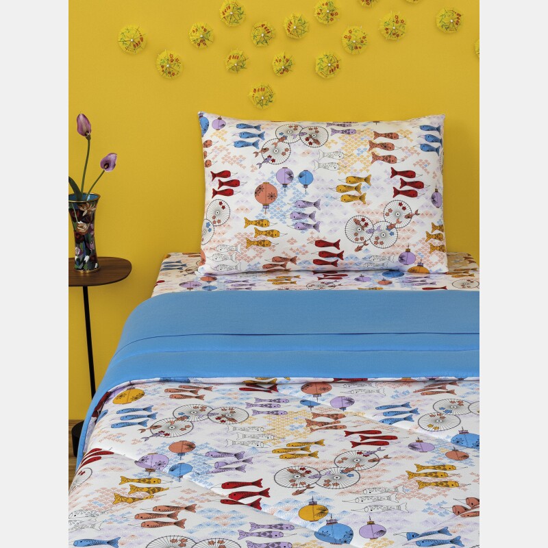 Edredom Solteiro Feminino Clássico