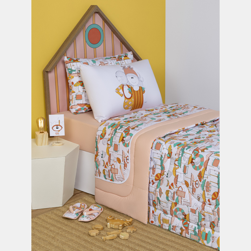 Edredom Solteiro Feminino