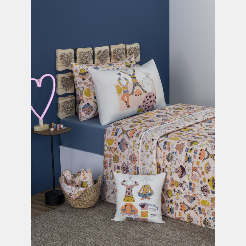 Jogo de Lençol Berço Feminino