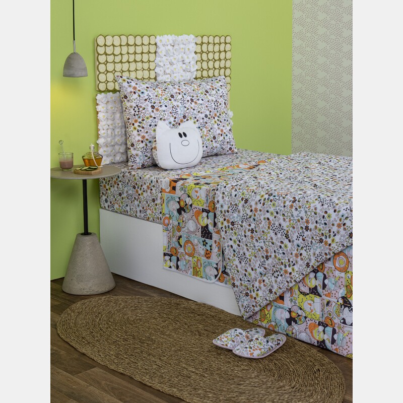 Jogo de Lençol Berço Feminino