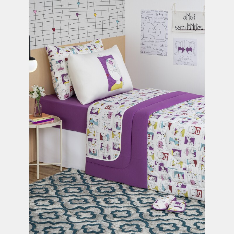 Fronha Berço Feminina Avulsa Estampa Local