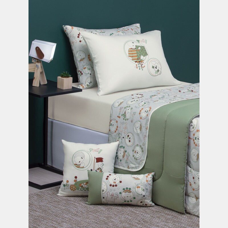 Jogo de lençol solteiro