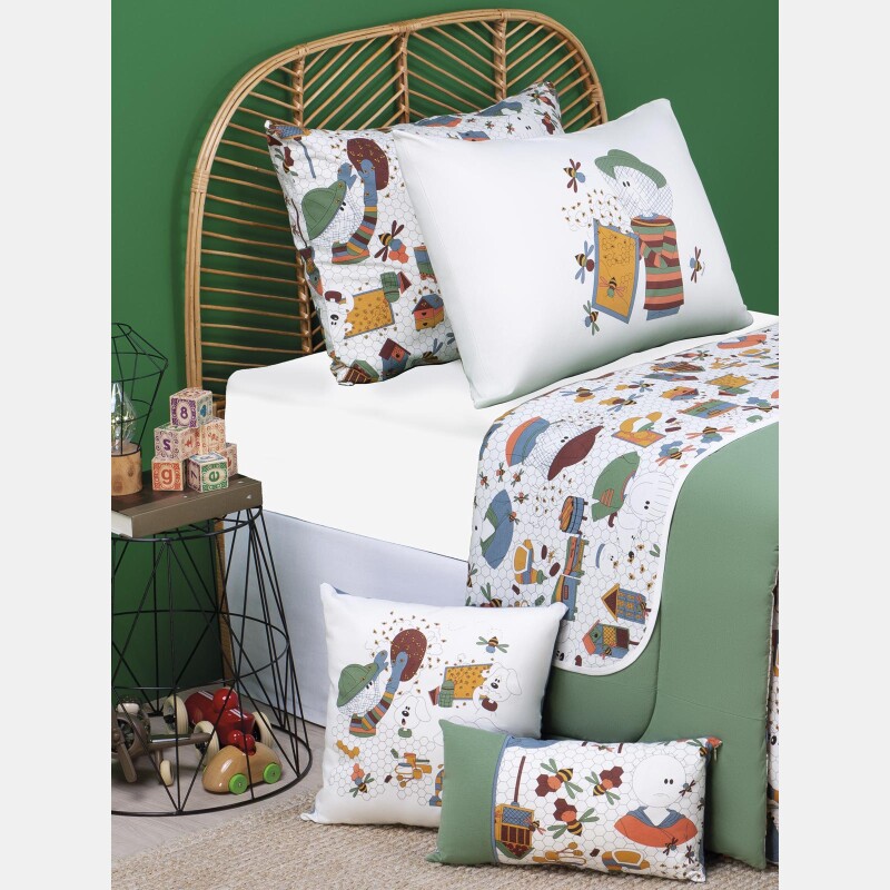 Jogo de lençol solteiro                     