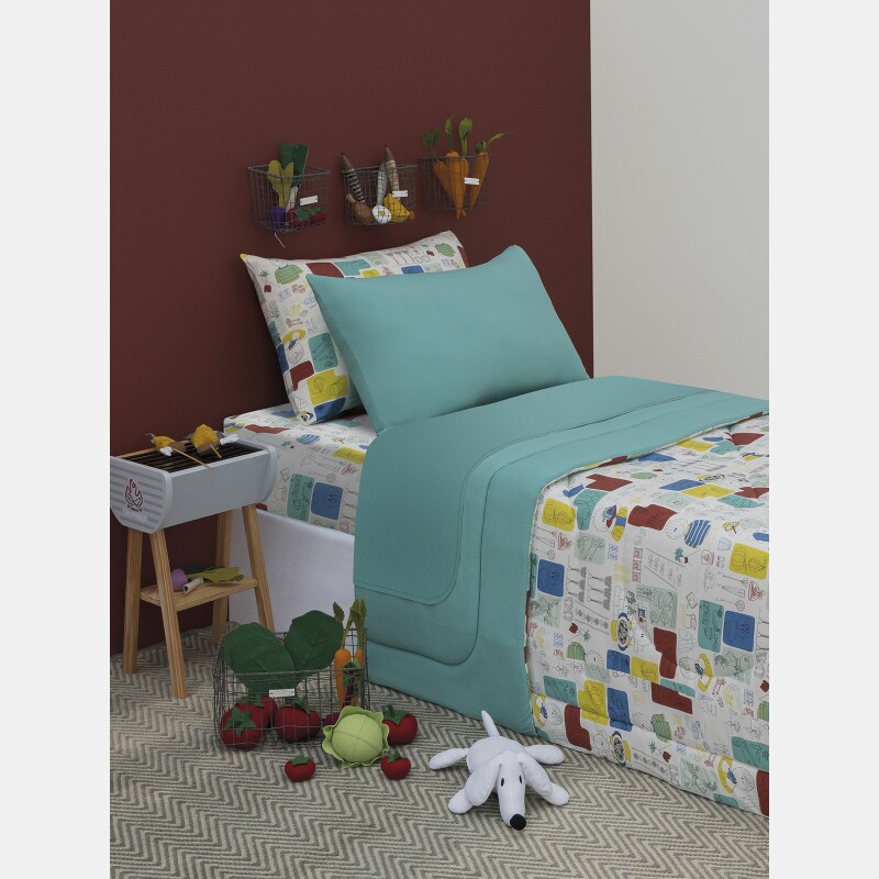 Jogo de lençol solteiro