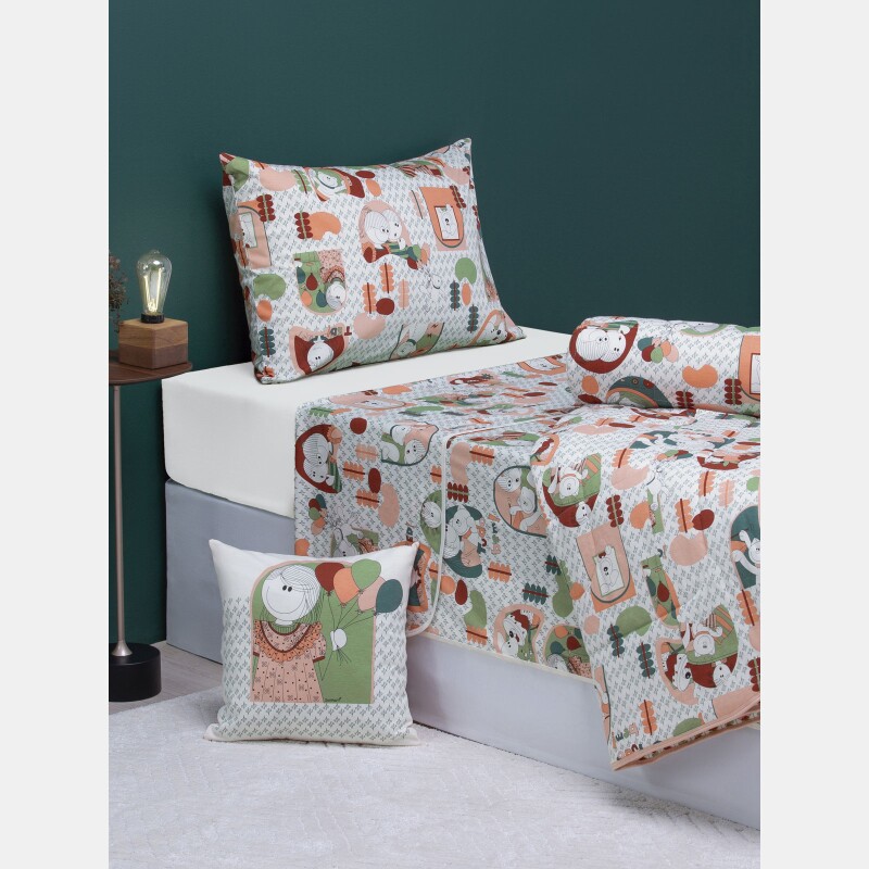 Jogo de lençol solteiro               