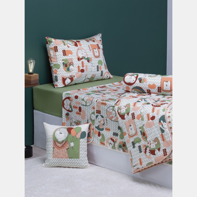 Jogo de lençol solteiro           