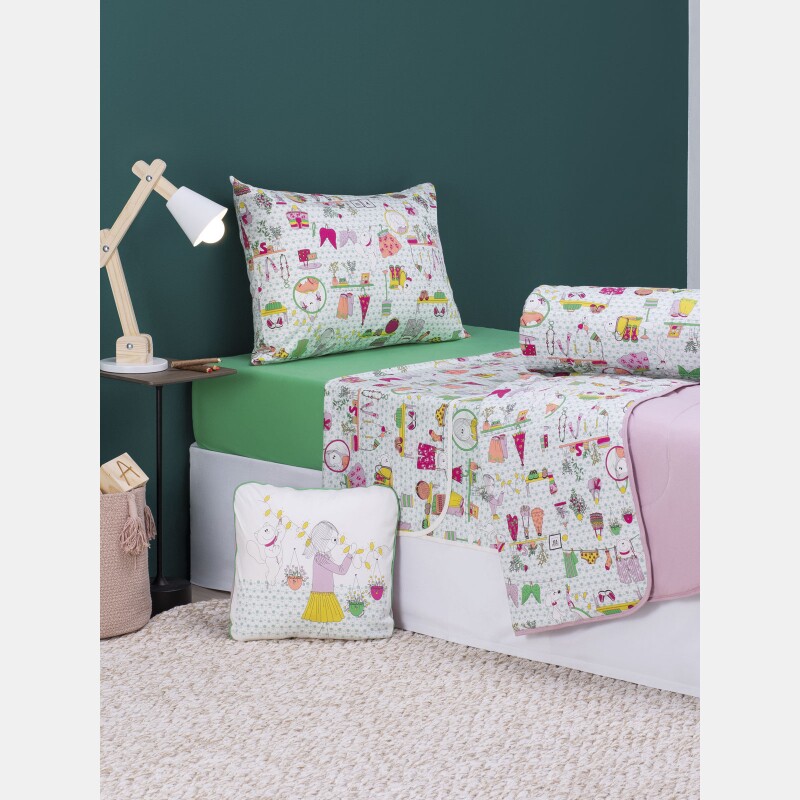 Jogo de lençol solteiro