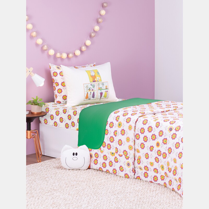 JOGO DE LENÇOL SOLTEIRO