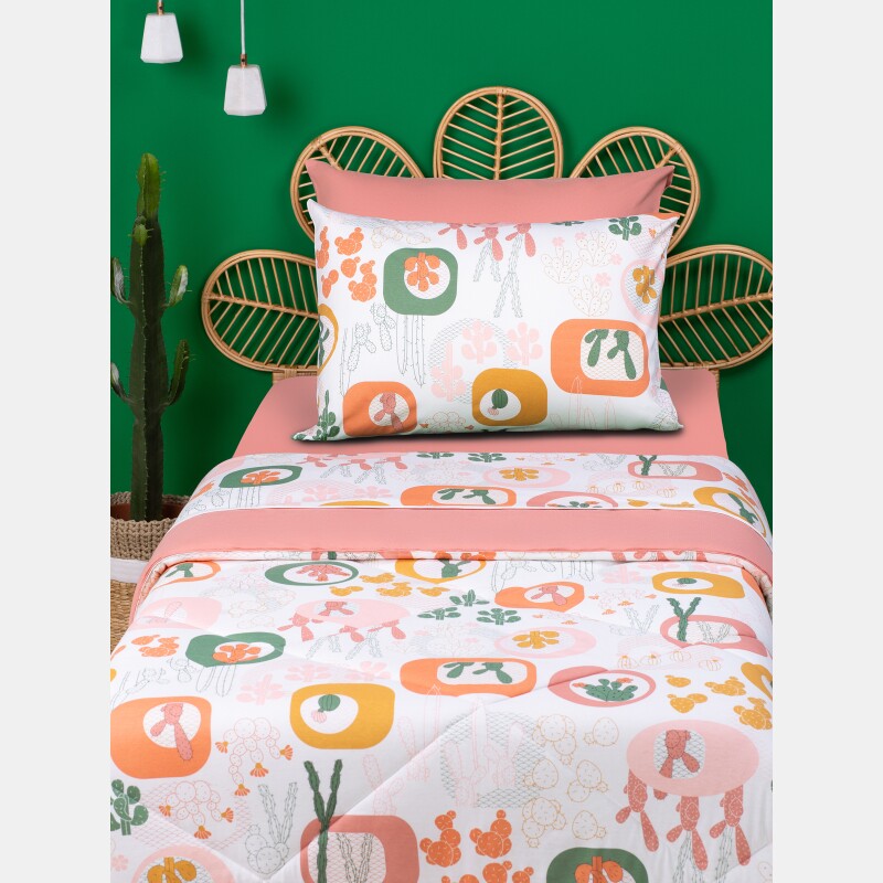 Jogo de lençol solteiro