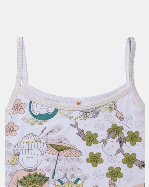 Pijama Feminino Adulto Alça e Short