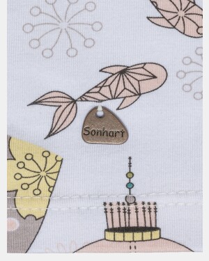 Pijama Feminino Adulto Alça e Short Cotton