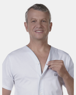 Pijama Masculino Sonhart Adulto Manga Curta e Short Liso