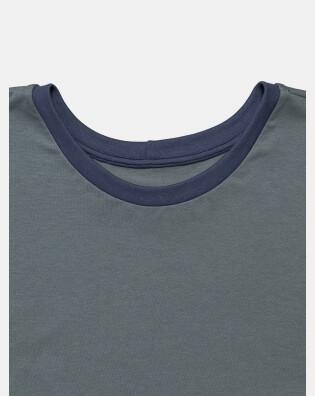 Pijama Masculino Adulto Manga Curta e Short