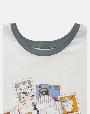 Pijama Masculino Adulto Manga Curta e Short