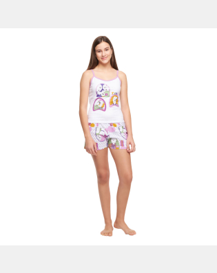 Conjunto Feminino Adulto Alça e Short