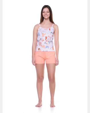 Pijama alça e short  