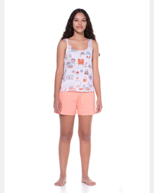 PIJAMA REGATA E SHORT