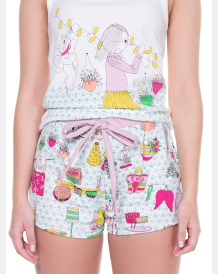 Homewear regata e short     