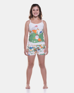 Pijama alça e short