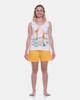 Pijama regata e short   