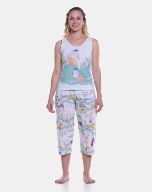 Pijama regata e corsário