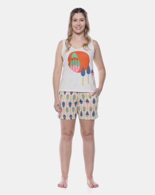Pijama Feminino Curto Sonhart