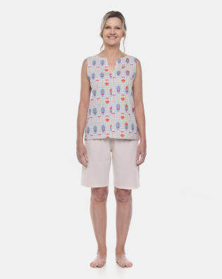 Homewear Clássico Regata e Bermuda