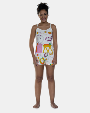 Pijama Alça e Short