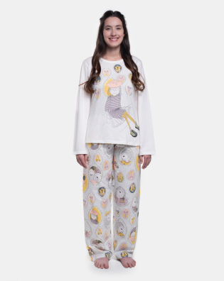 Pijama Manga Longa e Calça