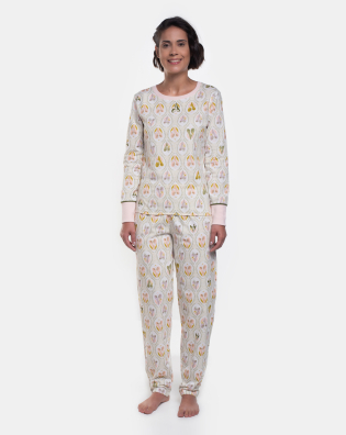 Pijama Manga Longa e Calça
