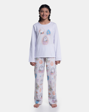 Pijama Manga Longa e Calça