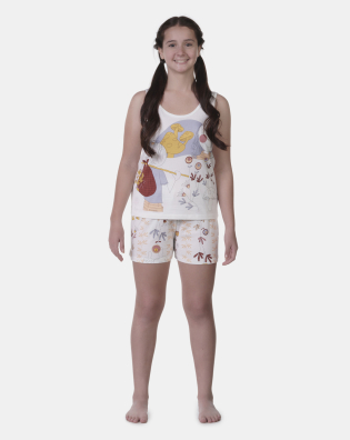 Pijama regata e short