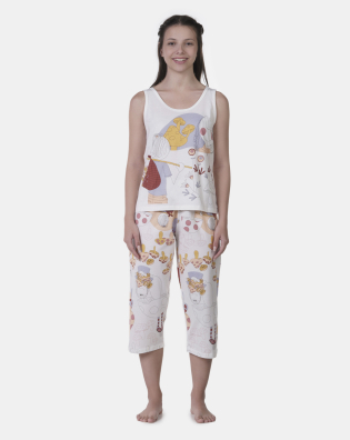Pijama regata e corsário 