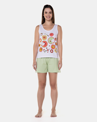 Pijama regata e short             