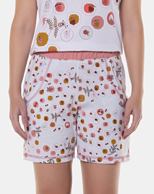 Conjunto Pijama Regata e Short com Bolsos