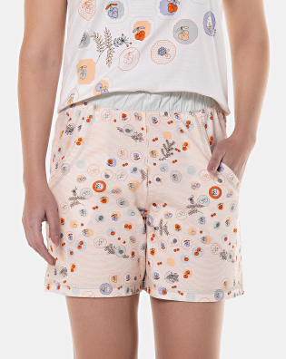 Conjunto Pijama Regata e Short com Bolsos
