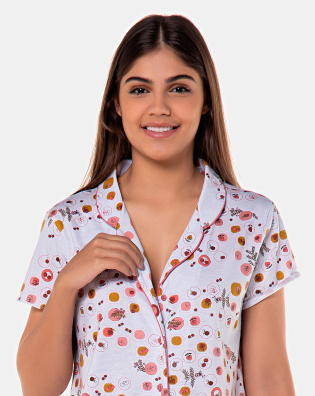 Homewear manga curta e short