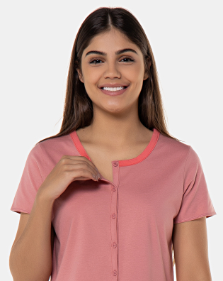 Homewear manga curta e corsário