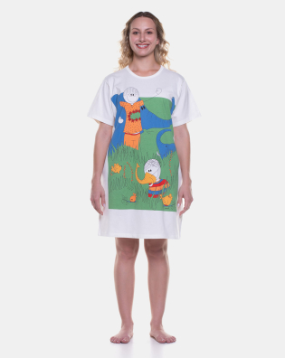 Camisão manga curta             