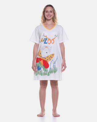 Camisão manga curta                