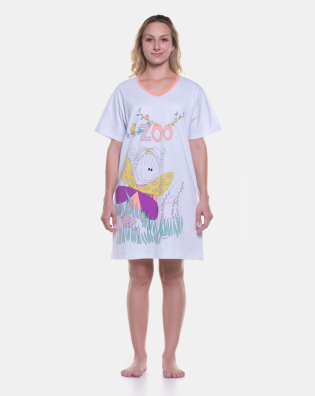 Camisão manga curta        
