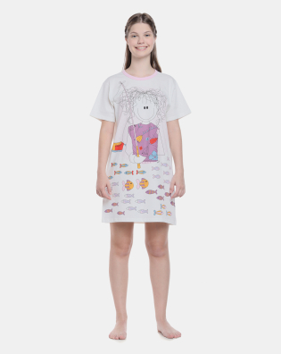 Camisão manga curta                 