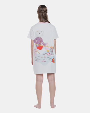 Camisão manga curta                      