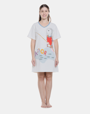 Camisão manga curta                 