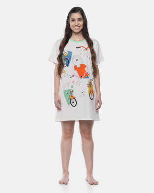 Camisão Manga Curta