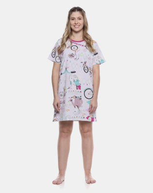 Camisão Manga Curta